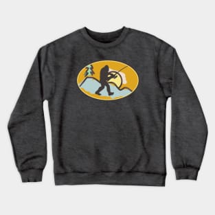 Bigfoot Been Fishing Crewneck Sweatshirt